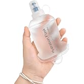 GUYI GYGYL Soft Flask, Collapsible Water Bottle for Sports, 150ml White | TPU Collapsible Water Bottle for Hydration Pack, Running Vest, Leak-Proof Folding Bottle for Hiking Cycling Climbing Jogging