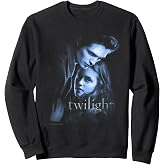 Twilight Main Poster Edward and Bella Blue Embrace Movie Sweatshirt
