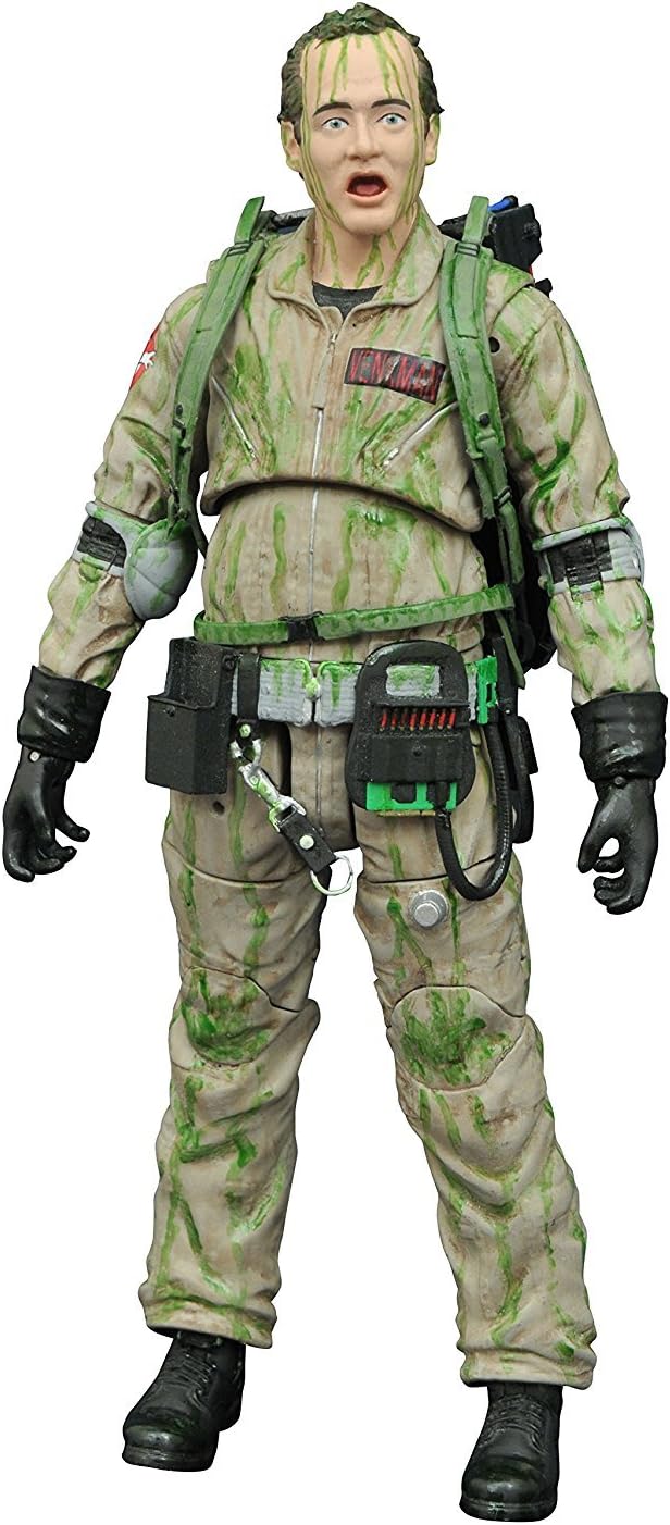 Ghostbusters JUL168587 "Select Series 4 Slimed Peter Venkman" Action Figure, Multi-colored