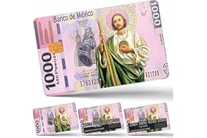 TKyum Amlo Peso Card Stickers,Skin for Credit Debit Key Card 4 PSC Covering Personalizing Bank Card |Removable, No Bubble, Slim, Waterproof 1000 Mexico Peso Culture Pattern Card Cover (Color-C, 4PSC)