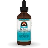 Source Naturals Wellness Herbal Resistance Liquid, 2 Fluid oz | Echinacea, Coptis, and Yin Chiao | Immune Support*