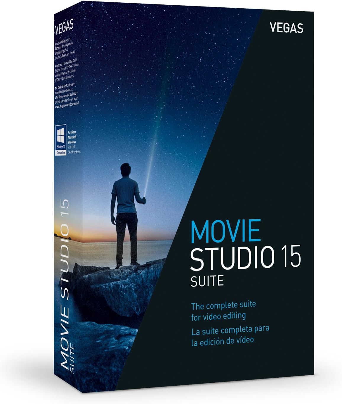 VEGAS Movie Studio 15 Suite - Create Stunning Movies