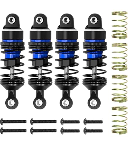 GPM Supporto Ammortizzatore Posteriore In Alluminio Per Traxxas E-Revo VXL 2.0 E Brushless - Colore Verde, Kit 1 Pezzo - 2