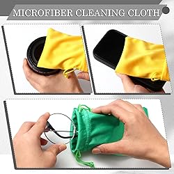 Shinylin 24 Pcs Sunglass Pouch Drawstring