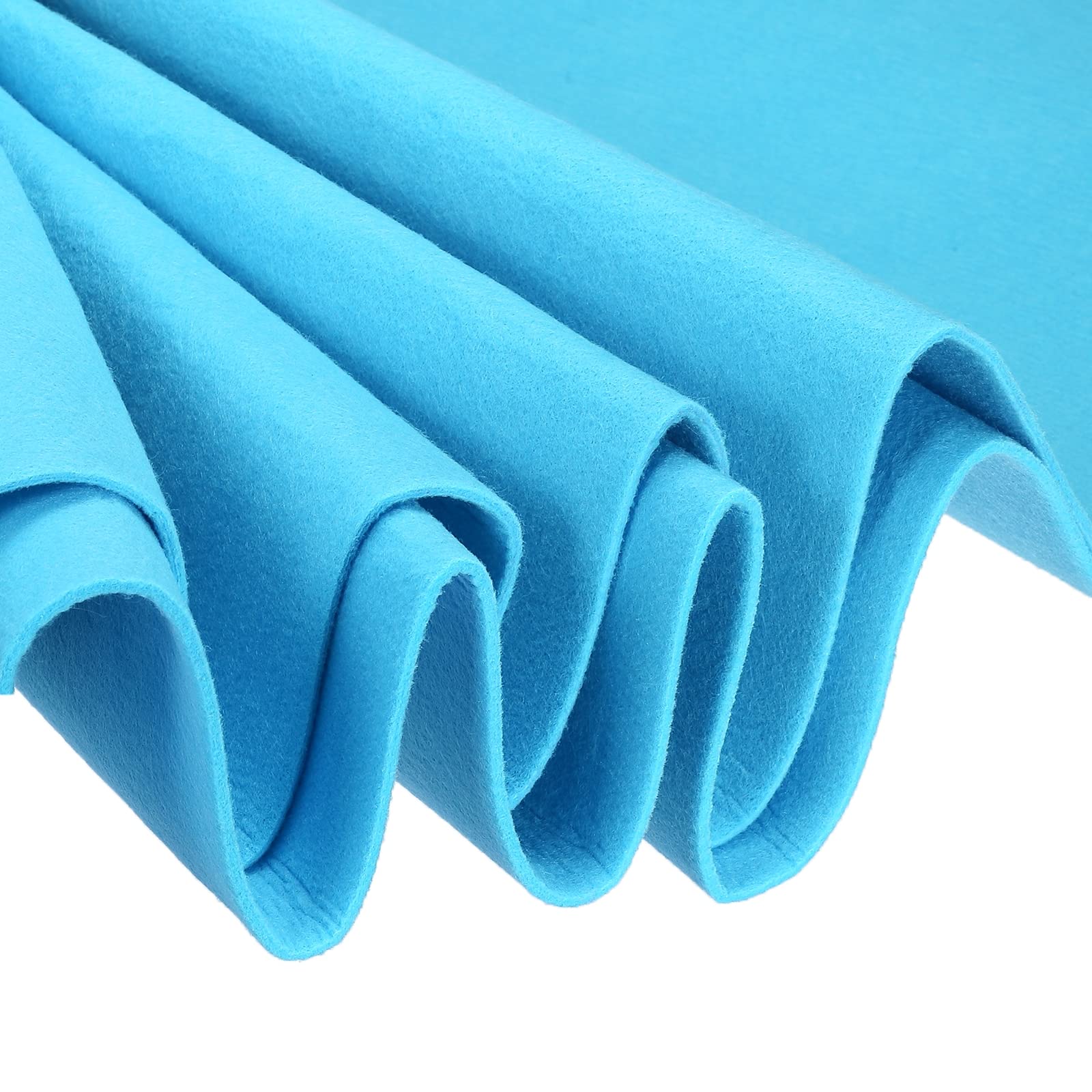 PATIKIL Acrylic Soft Felt Fabric Sheets Fiber Craft Sheets Sky Blue 39 Inch x 39 Inch Square 3mm Thick for DIY Arts, Crafts