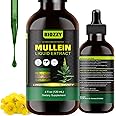 Generic Mullein Drops for Lungs | Mullein Leaf Extract for Respiratory and Lungs Support | Mullein Extract Supplement Liquid