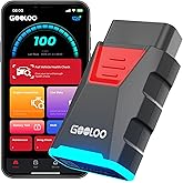 GOOLOO DEEPSCAN DS100 OBD2 Scanner Bluetooth，All System Diagnostic Tool Car Code Reader for iOS & Android, 6+ Reset Functions, Repair Guides, Check Engine, Wireless OBD-II Scan Tool on Vehicles 1996+