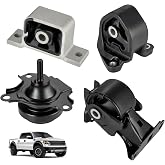 BDFHYK 4PCS Engine Motor &amp; Trans Mounts for Honda CR-V 02-06 | Fits Honda CR-V 02-06, L4 2.4L, Replace A4504 A4506 A6596 A4573, 4PCS