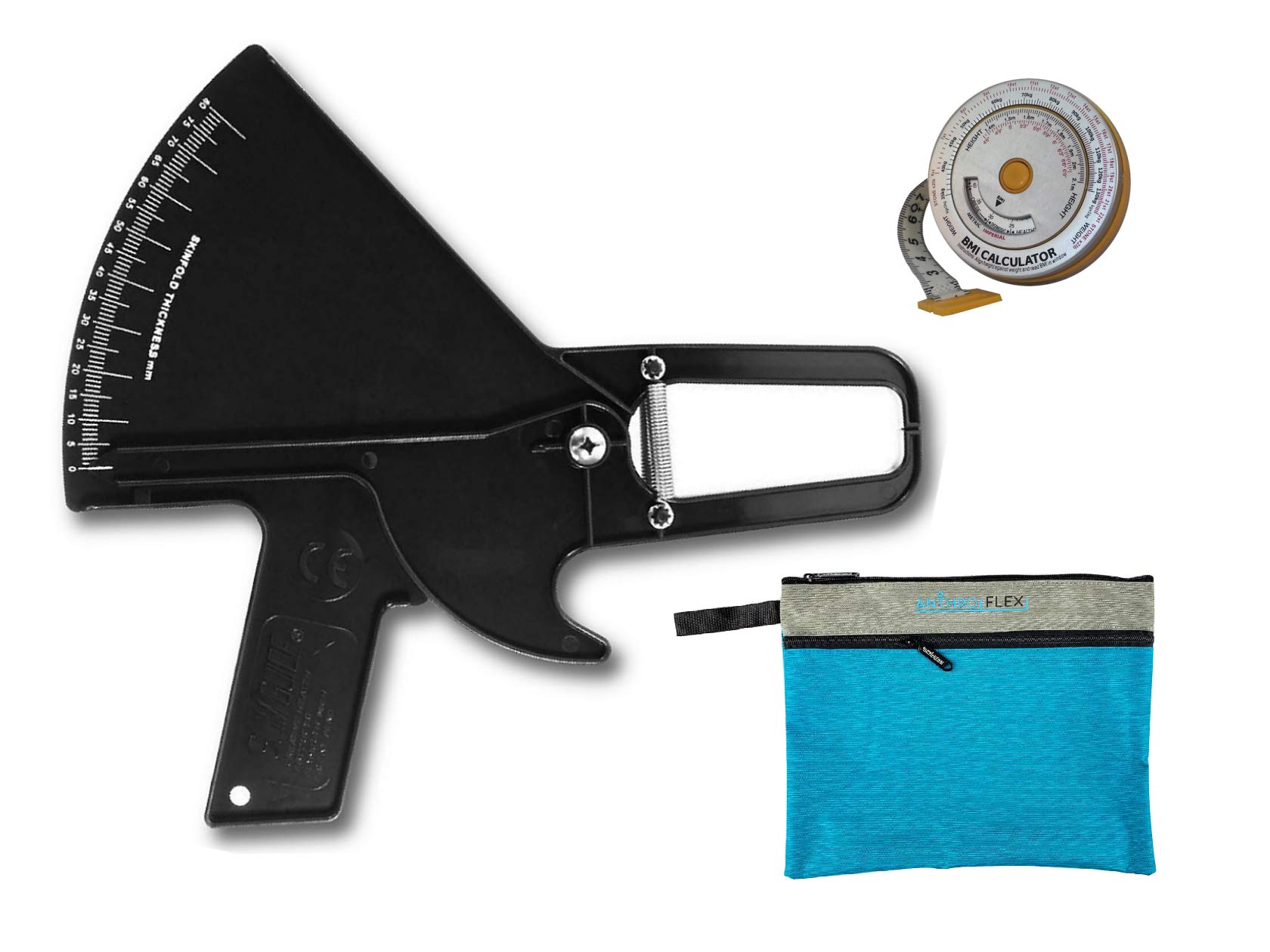 Buy Slim Guide Skinfold Caliper AnthroFlex Kit with Body Mass Index BMI