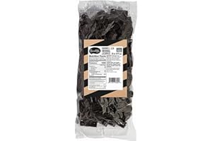 Darrell Lea Bulk Australian Licorice, Non-GMO, No Palm Oil, No High Fructose Corn Syrup, Soft & Chewy Licorice Candy, Made in Australia (1.925 Pound Bulk Bag, Original Black)
