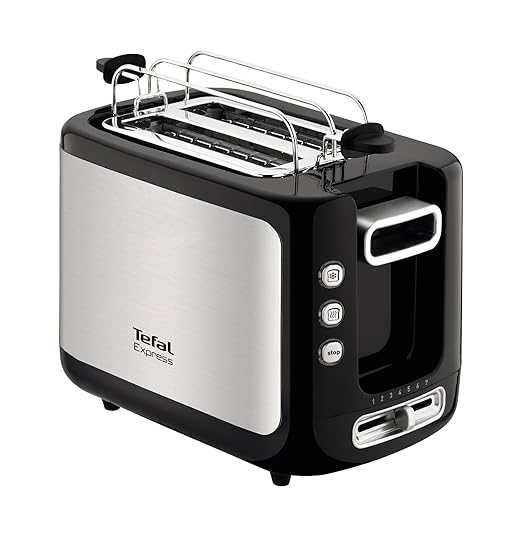 Tefal TT3650 Toaster Express mit Brötchenaufsatz, 850 Watt