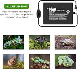 iPower 6X8 Inch 8 Watts Reptile Heating Mat with