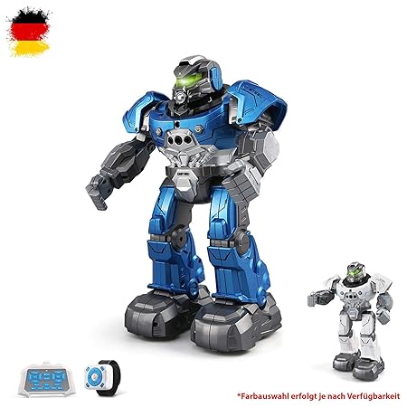 HSP Himoto RC Ferngesteuerter intelligent programmierbarer Kampf-Roboter mit Musik-, Tanz- und Demo-Funktion, inklusive zusät
