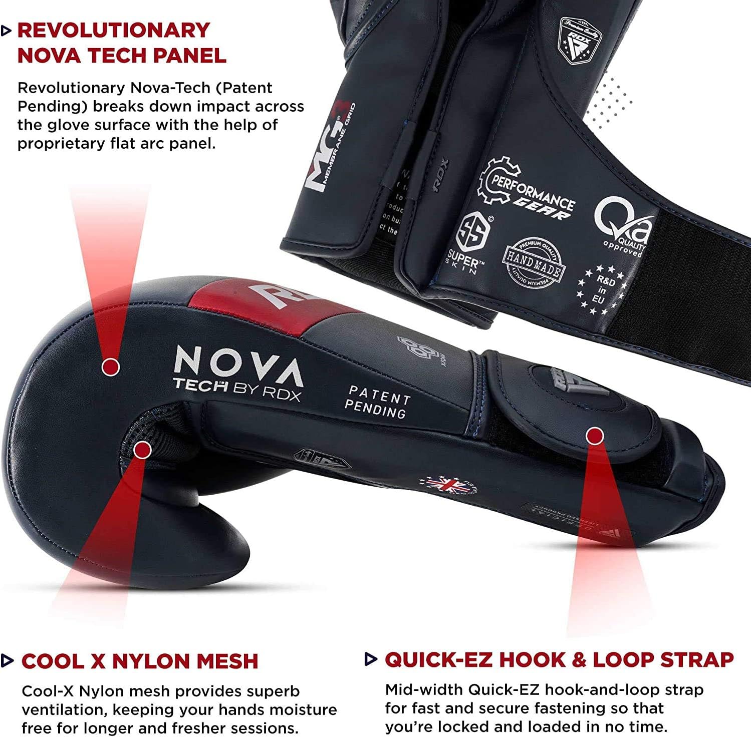 RDX Boxing Gloves for Training Muay Thai Maya Hide Leather Mitts for Sparring, Kickboxing, Fighting Great for Heavy Punch Bag, Double End Speed Ball Focus Pads Punching : Sports & Outdoors