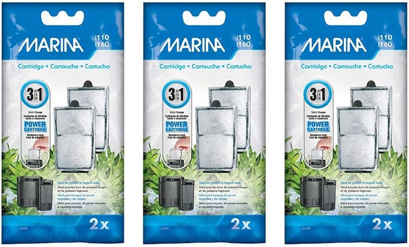 Marina i110 i160 Replacement Cartridge A308 3 Pack 2 Bundle Genuine