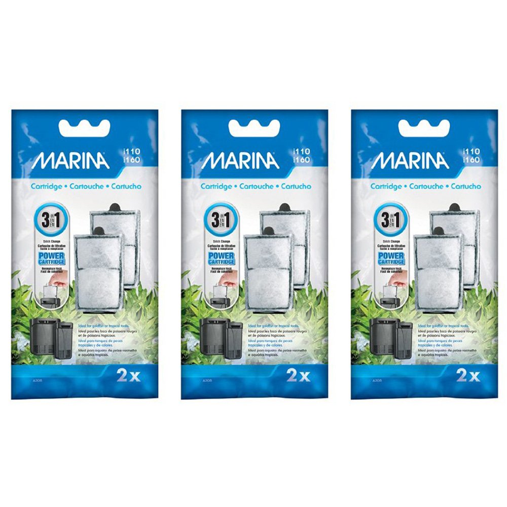 Marina i110 and i160 Replacement Cartridge A308 3 Packs of 2 Bundle *Genuine*