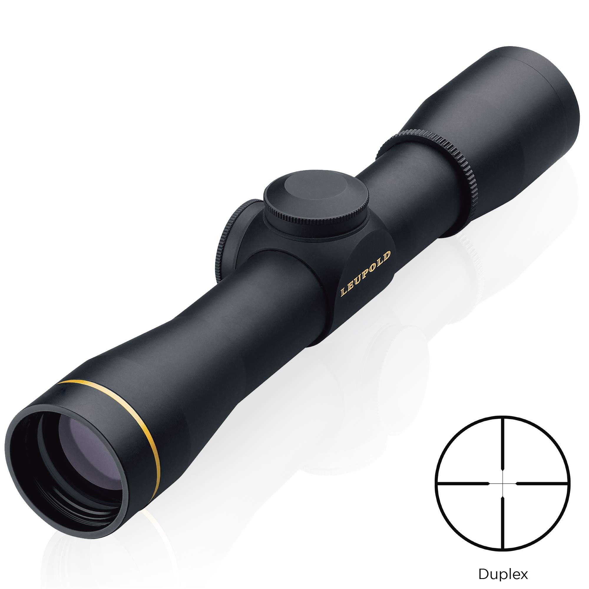 Leupold FXII 4x28mm Handgun Scope, Duplex Reticle, Matte Finish Jeff