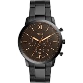 Fossil Men's Watch, Neutra Quartz Stainless Steel Chronograph Watch for Men