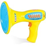 Kidzlane Voice Changer Microphone for Kids | Megaphone Function, LED Lights, and 5 Different Sound Effects | Ideal Gift Toy f
