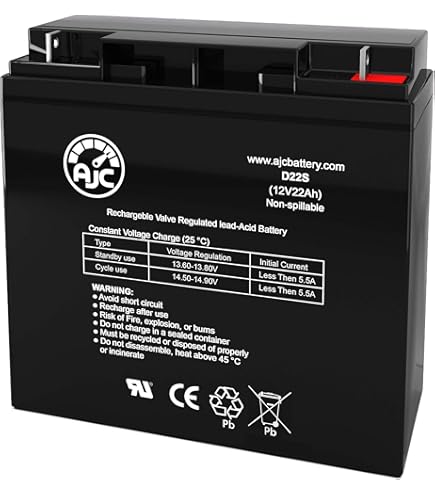 Amazon.com: AJC Battery Compatible with Solar Booster Pac