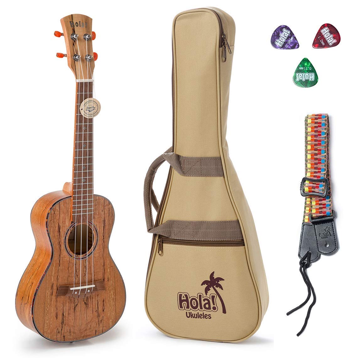 Tenor Ukulele Deluxe Series by Hola! Music , Bundle Amazon.in Electronics