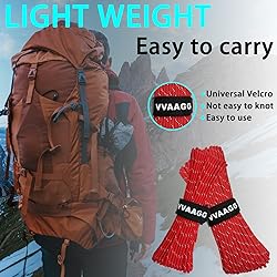 VVAAGG Reflective Paracord Rope 100FT, 7 Strand