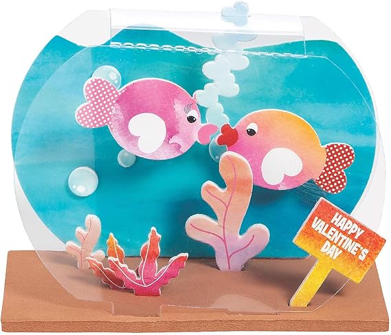 valentine fish craft