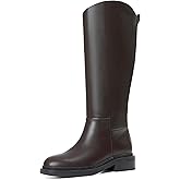 COMFITORIA Womens Knee High Boots, Fold Over Shark Boots Stiletto Heels Slouchy Long Boot Pointed Toe Thigh High Dress Shoes Sexy Fashion Tall Boot for Women with Zipper