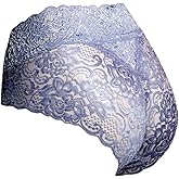 IPHREECO Sissy Pouch Panties for Men Lace Hipster Panty Underwear Briefs Lingerie Thongs G String