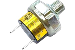 LLANNDER Air Pressure Switch 165-200 PSI Pressure Switch 1/8"-27 NPT Male DC 12V 24V Air Compressor Pressure Switch Air Train Horn Switch 1/8 inch Thread
