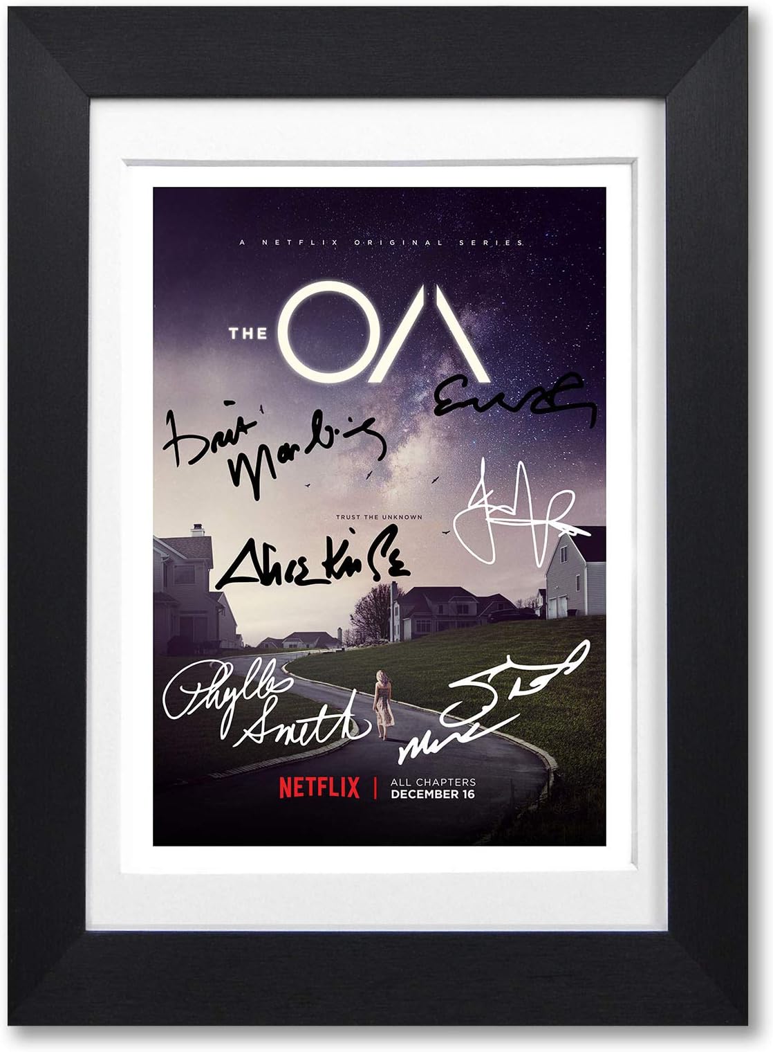 Memorabilia The OA Cast Signed Autograph Signature Autographed A4 Poster Photo Print Photograph Artwork Wall Art Picture TV Show Series Season DVD Boxset Gift (POSTER ONLY)