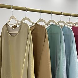 RLLJS Women Abaya Dress Ramadan Eid Summer Satin
