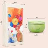 Yinuo Mirror Scented Candles Set 8 x 70 g Floral Fruity 8% Essential Oils view 6