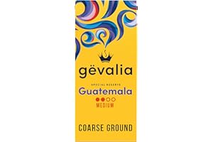 Gevalia Special Reserve Guatemala Single Origin Medium Roast Coarse Ground Coffee, 10 oz. Bag