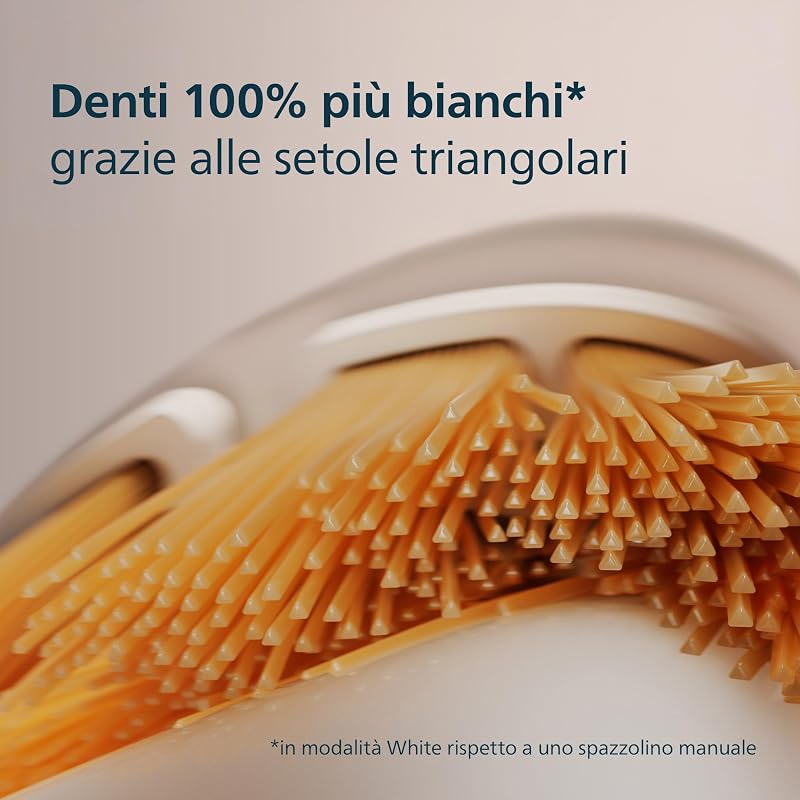 Sonicare A3 Premium All-in-One, testine di ricambio originali, bianco, confezione da 4, HX9094/87, Nuovo, 4 Testine