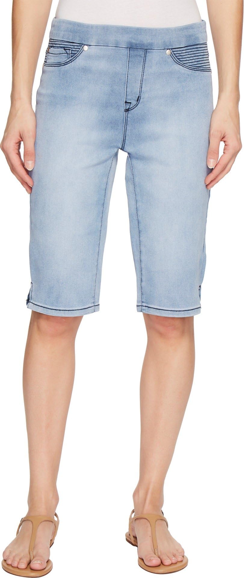 Tribal Women's Pull On Bermuda Soft Touch Denim