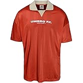 Umbro Mens Short Sleeve Collared Football Shirt