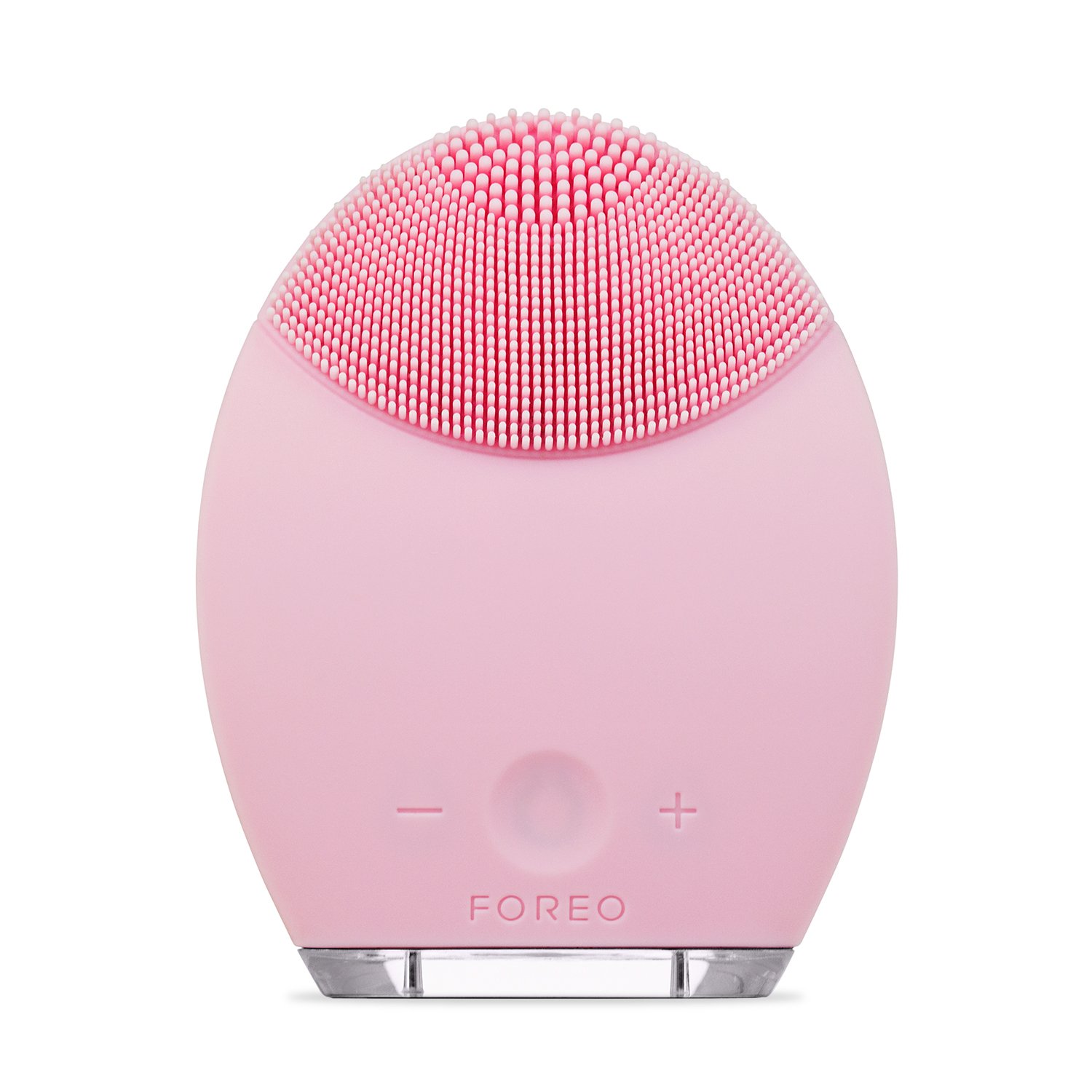 FOREO LUNA Face Exfoliator Brush and Silicone Cleansing Device for Sensitive/Normal Skin.