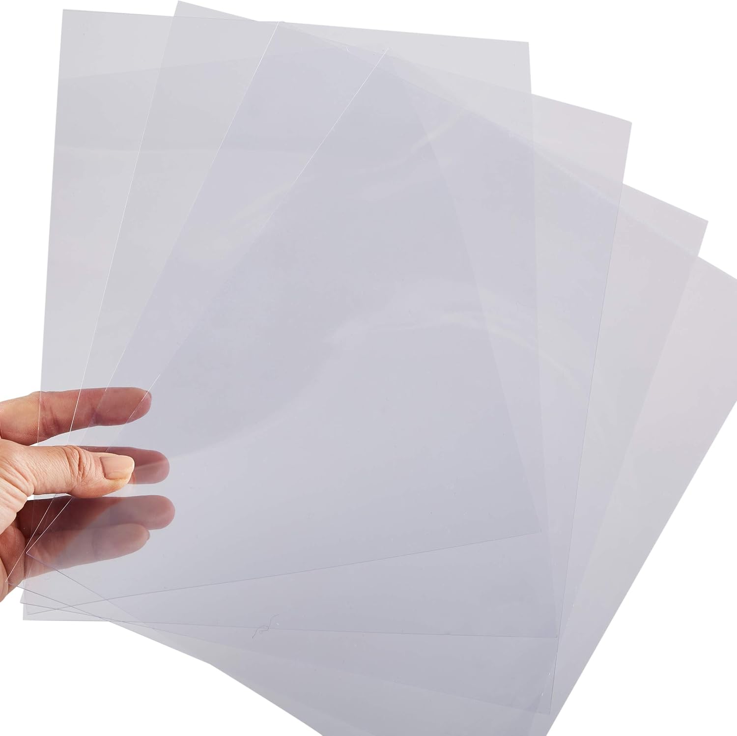 Clear Presentation Cover – 100-Pack Transparent Binding Cover, PVC Report Cover for Business Documents, School Projects, 10-Mil, Clear, 8.5 x 11 Inches : Office Products
