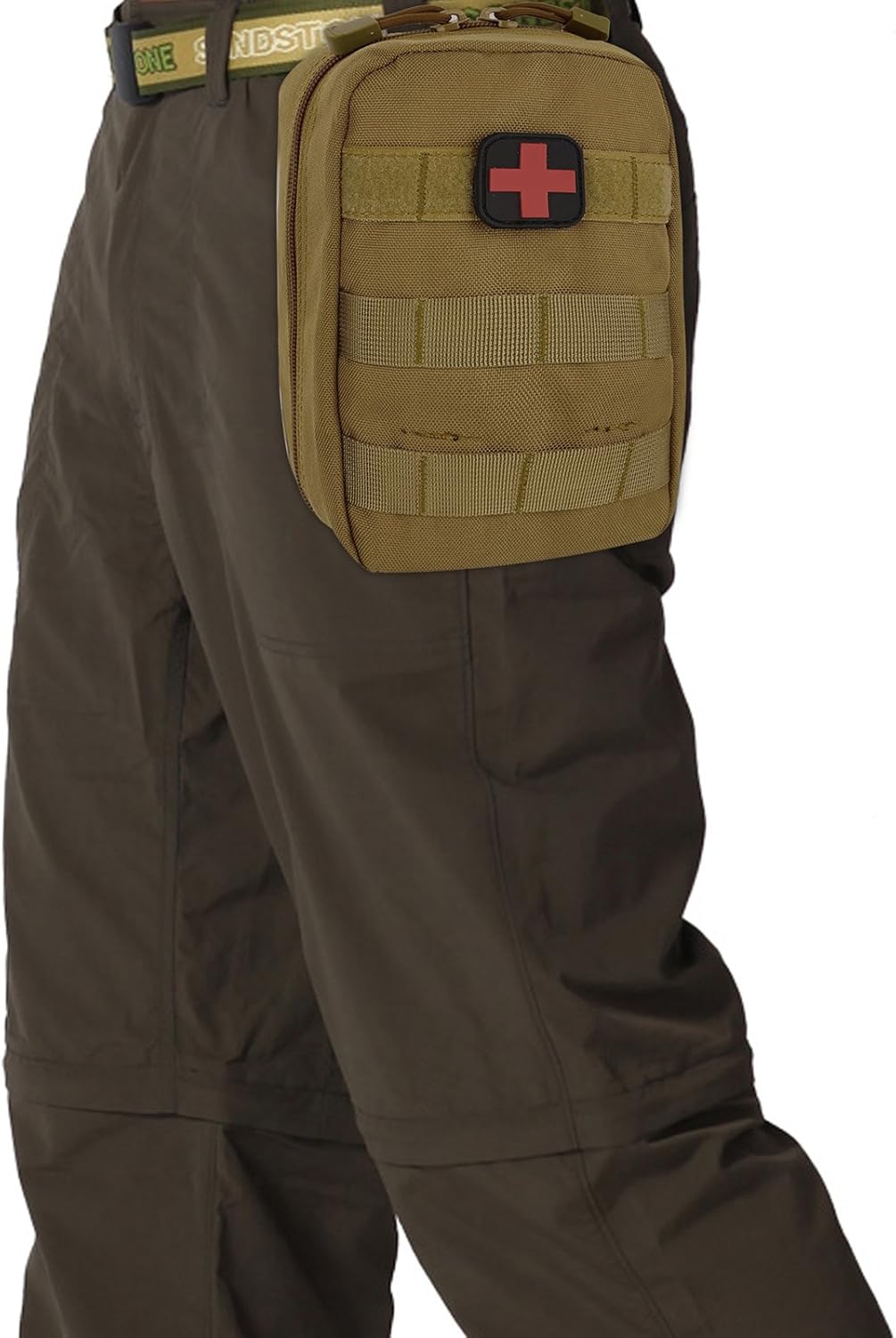 ArcEnCiel Tactical MOLLE EMT Medical First Aid IFAK Blowout Utility Pouch (Brown): Health & Personal Care