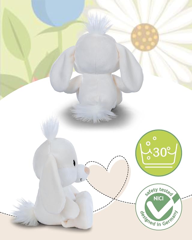 Coniglietto di peluche, 20 cm, beige - 62675