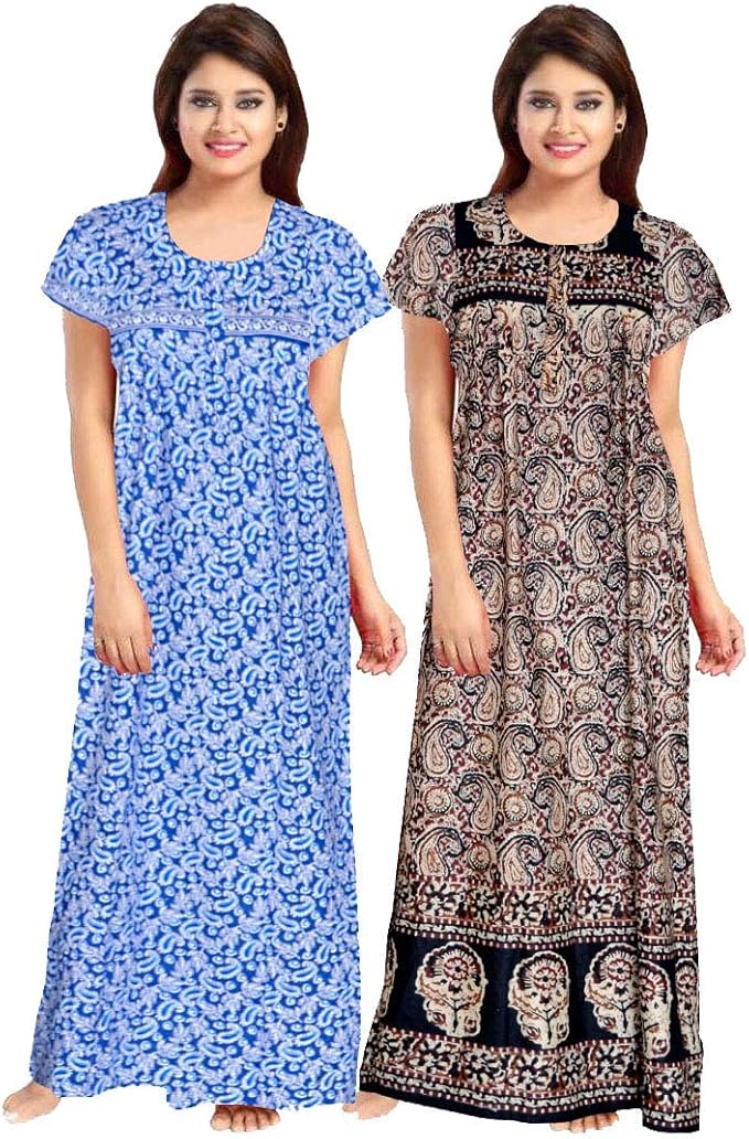 Indian Decor & Attire Women Jaipuri Hand Prints Comfortable Soft 100