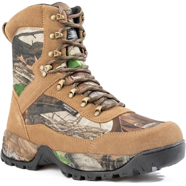 Baffin Brown Mossy Oak Camouflage Pacer Hunting Hiking Boots Men\'s 12 Gorpcore‎ PACER | Men main image 2