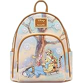Loungefly Disney: Winnie The Pooh and Friends Sledding Mini-Backpack, Amazon Exclusive