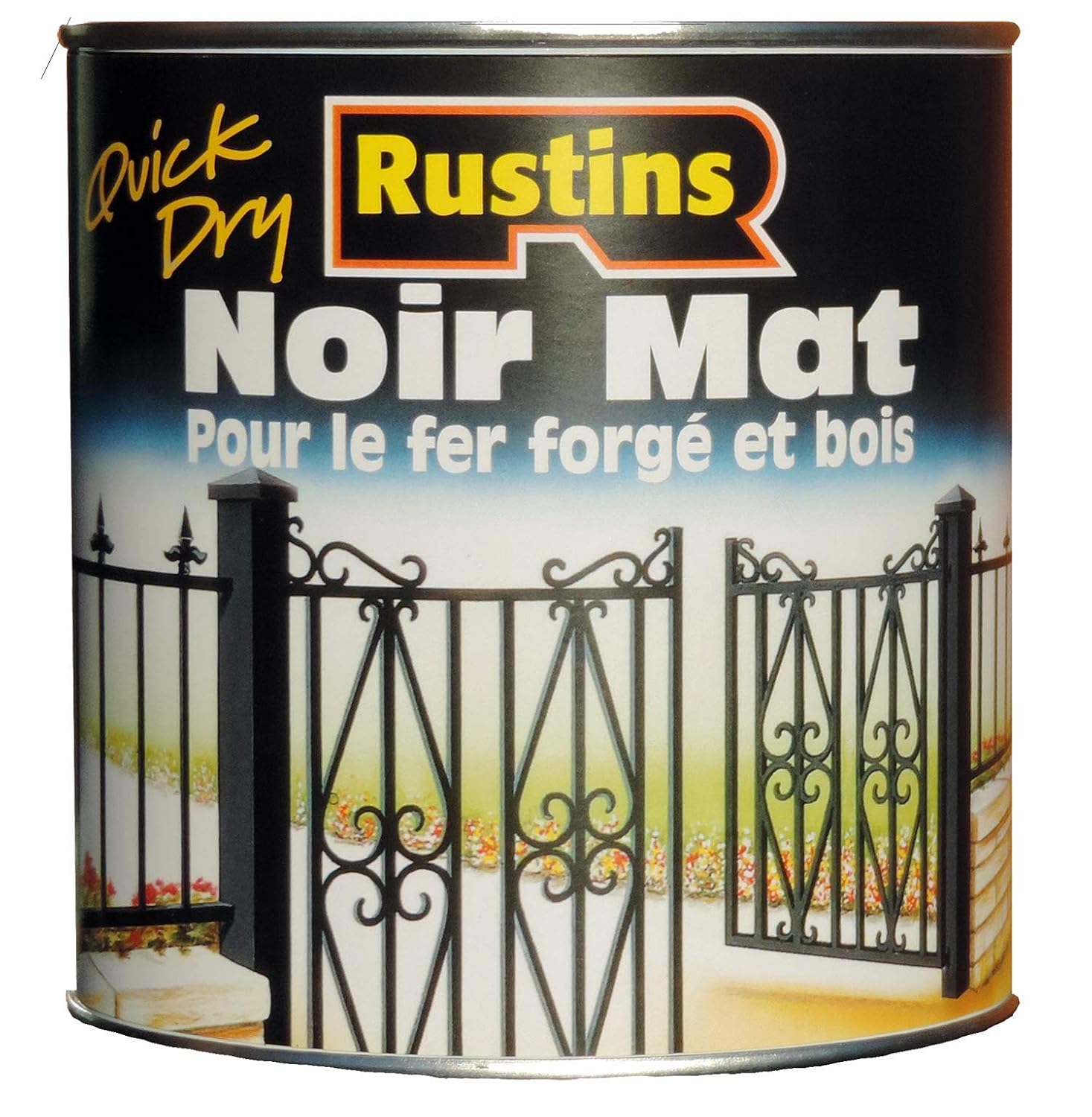 Rustins Matt Paint Black Quick Drying 500 ml RUSBM500 Amazon.co.uk