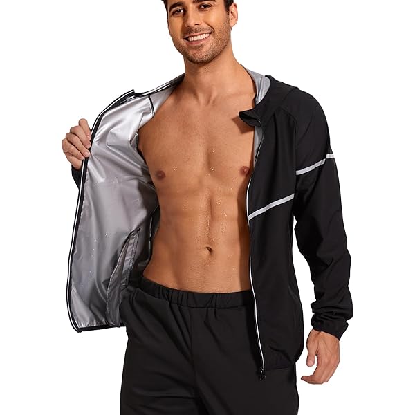 Workout Jacket Sweat Jacket Long Sleeve Sweat Suits Slimming