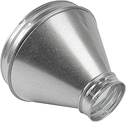 HVAC OV 12"" to 4"" Inch Round Duct Reducer