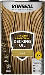 Ronseal Ultimate Protection Decking Oil Natural 5L