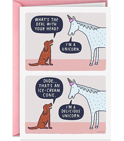 Peachy Antics PC1007 Carte D'anniversaire Humoristique Et