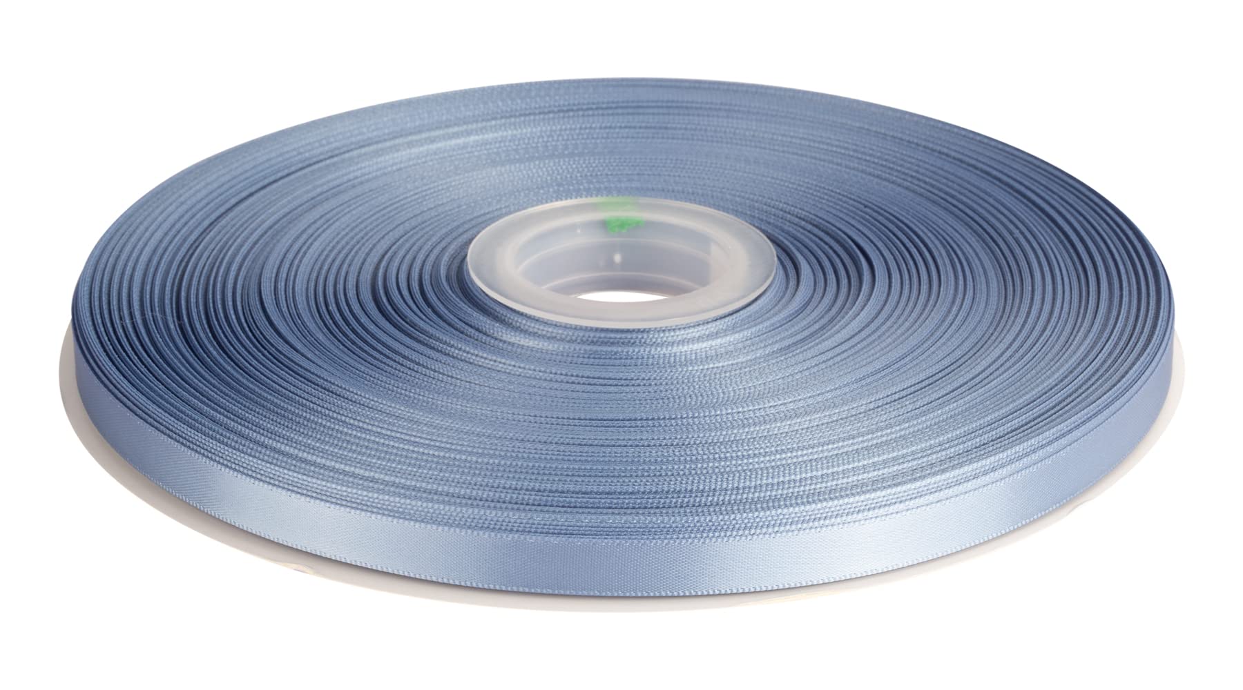 Double Faced Satin Ribbon, 9mm X 91M, Solid Polyester Ribbon for Gift Wrapping, Crafts, Wedding Party Ceremony Decoration, Floral Arrangement, Sewing (French Blue) — image 1